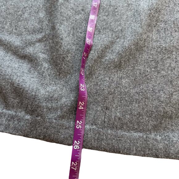 Pendleton Vintage 100% Wool Skirt Women Sz 12 14 Gray Midi preppy academia - Picture 8 of 11